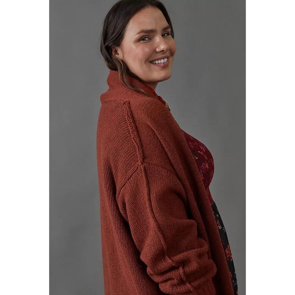 Anthropologie Leo & Viola Isla Marled Cardigan Size 2X. B24 - Picture 6 of 12